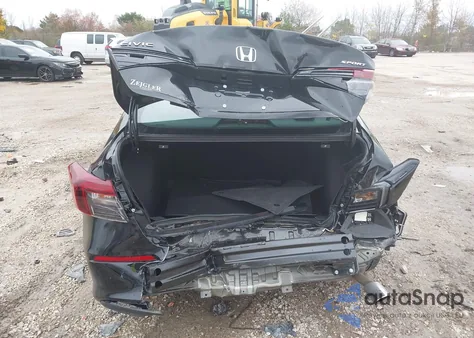 2025 Honda Civic Sport из США, поврежденный, VIN 2HGFE2F55SH605609